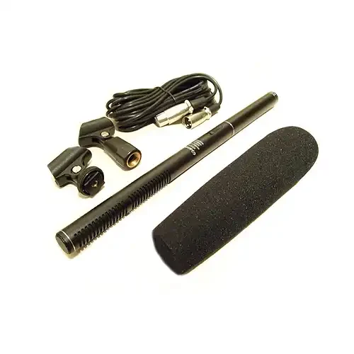 HTDZ HT-81A Professional Shotgun Microphone-with port & speaker